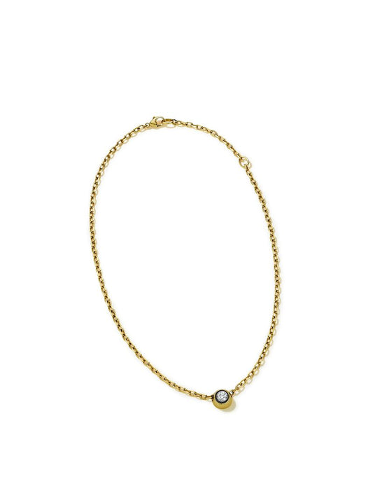 Brilliant Cut Diamond Chain Necklace